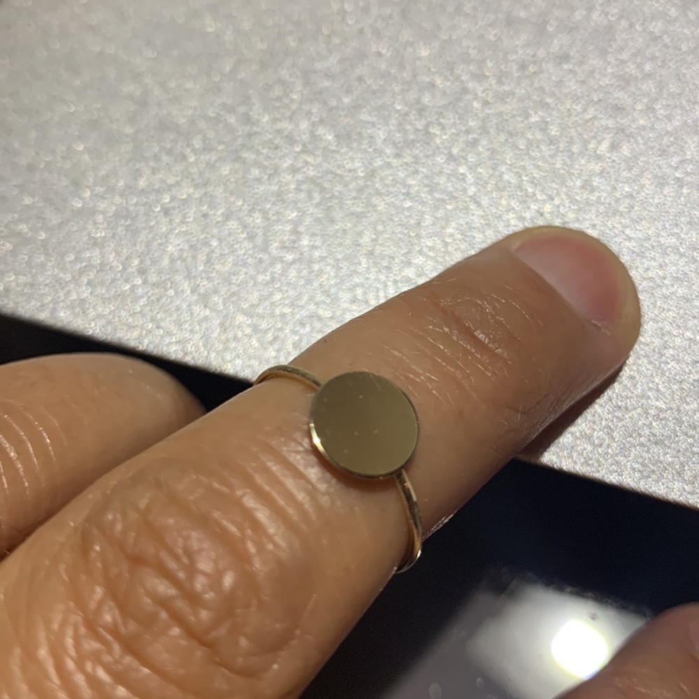 BONY LEVY 14K Yellow Gold Circle Ring - Picture 12 of 15